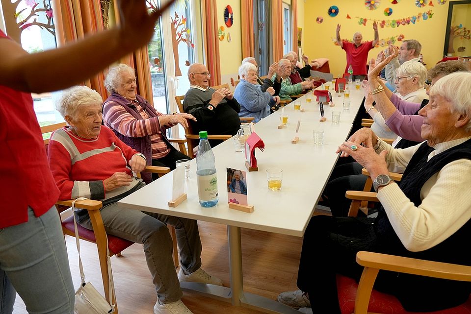 Stuhlgymnastik Tagespflege Hemmoor
